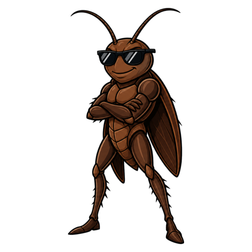 Cockroach Janata Party Logo